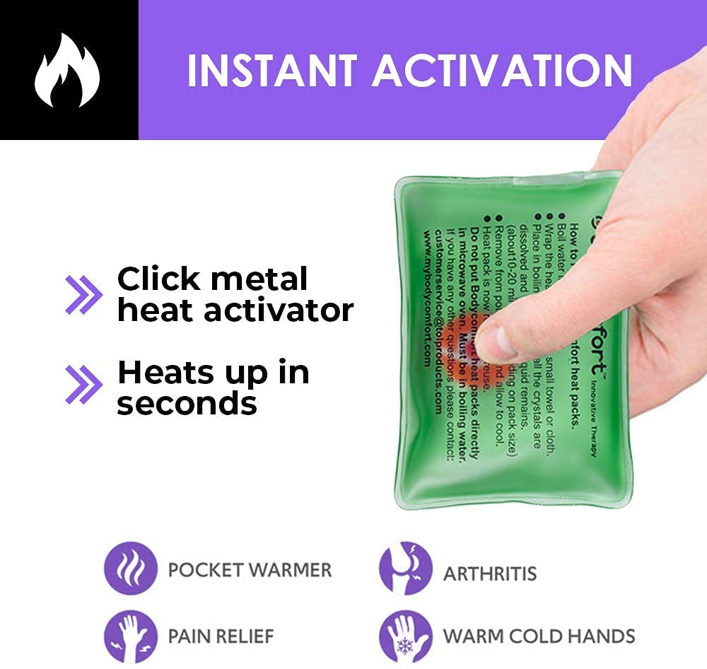 Hot Packs, Instant Heat Therapy Packs